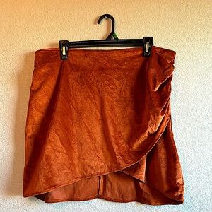 Brown/ bronze skirt